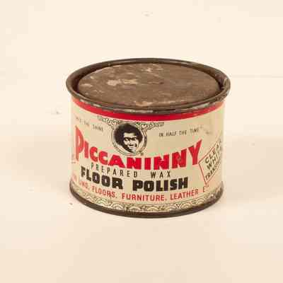 Tin of Wonder Wax Floor Polish