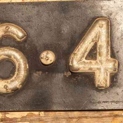 Car rego plates