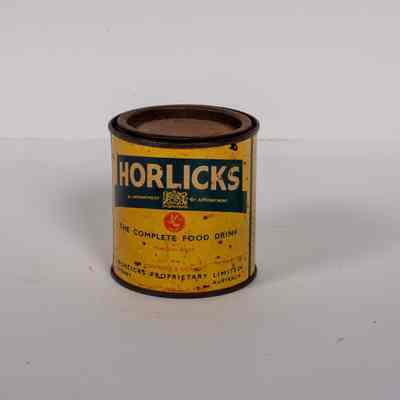 Horlicks tin