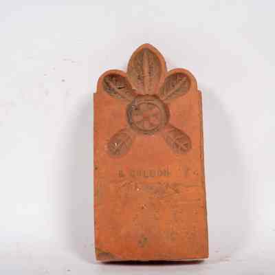 Stoneware garden tile