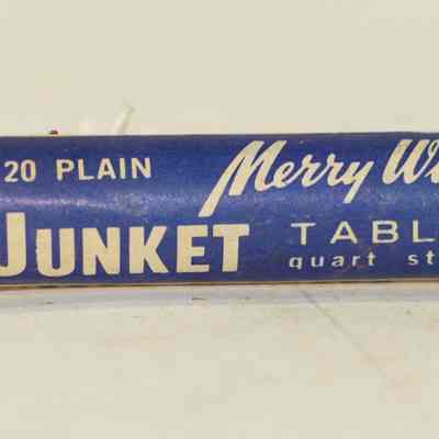 Junket tablets