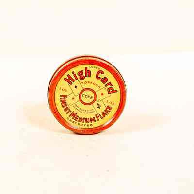 Tobacco tin