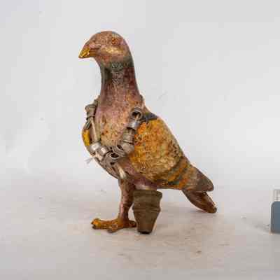 Cast Iron Pigeon