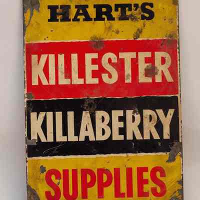Tin Sign