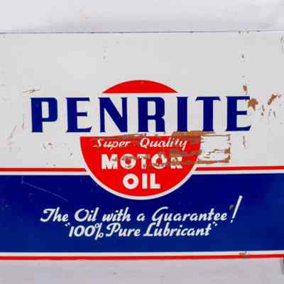 Penrite enamel Sign
