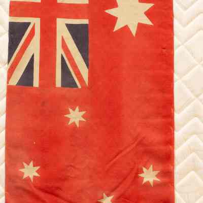 Red Australian Flag