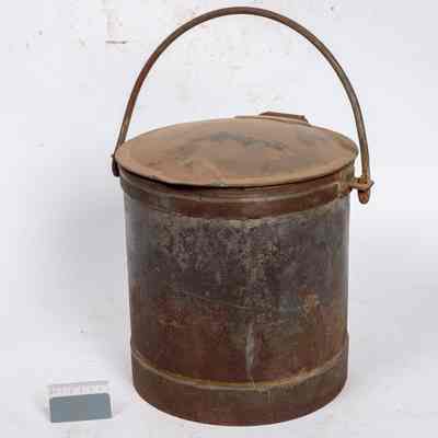 Galvanized Cream Can