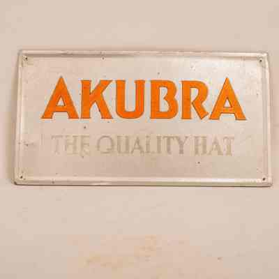 Hat advertising