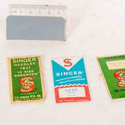 Singer Sewing Machine Needles