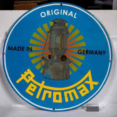 Petromax enamel Sign