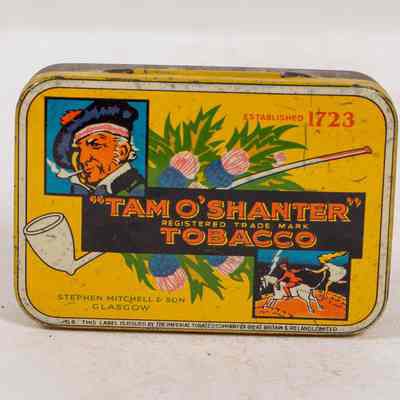 Tobacco tin