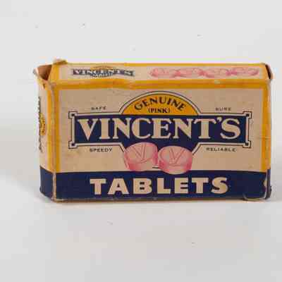 Cardboard box - Vincents Tablets