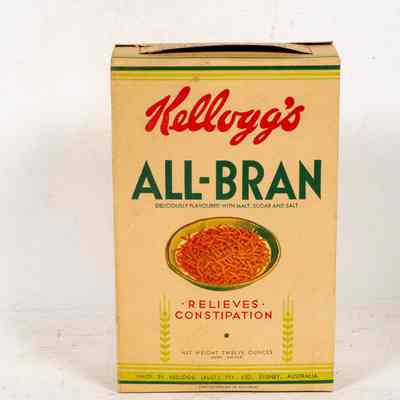 Kellogs Allbran box
