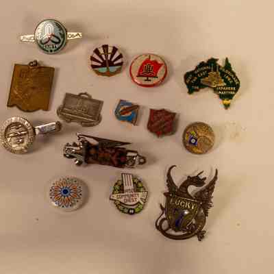 Small Japanese Badges