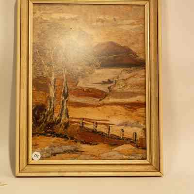 Framed, craft item
