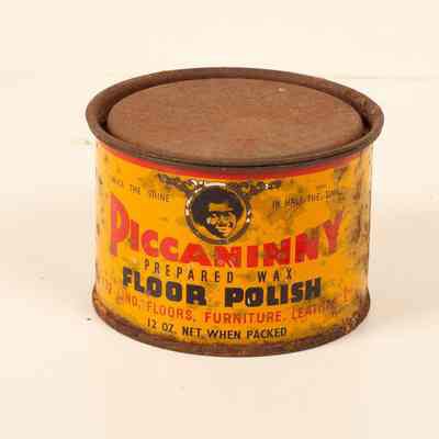 Tin of Piccaninny Floor Polish