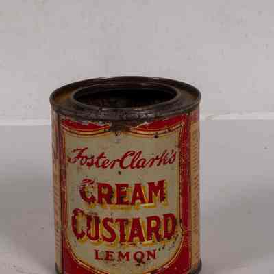 Custard tin