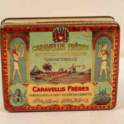 Tobacco tin