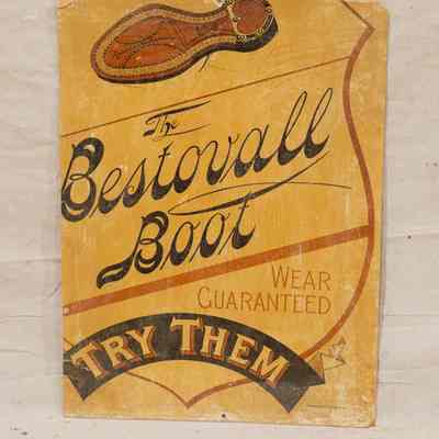 Cardboard Advertising sign