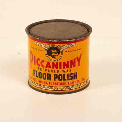 Tin of Piccaninny Floor Polish