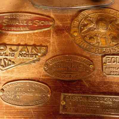 Manufacturers Plates