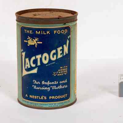 Lactogen tin