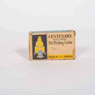 Centenary cake tin