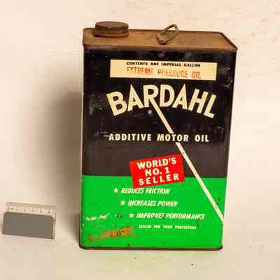 Tin of Pressure Oil