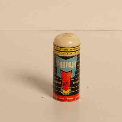 Plastic Container of Propane ABC Tablets