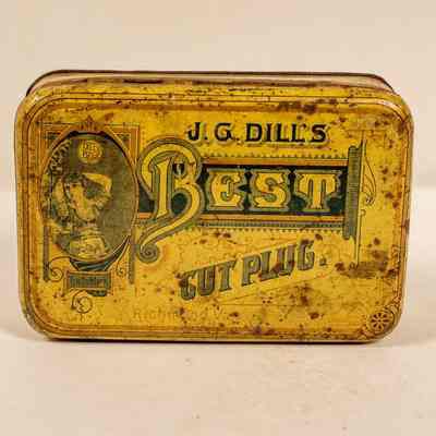 Tobacco tin