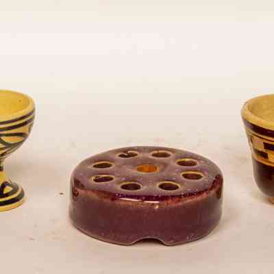 3 Ceramic pieces