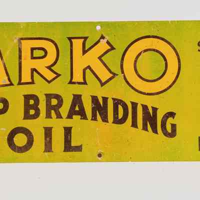 Tin Sign