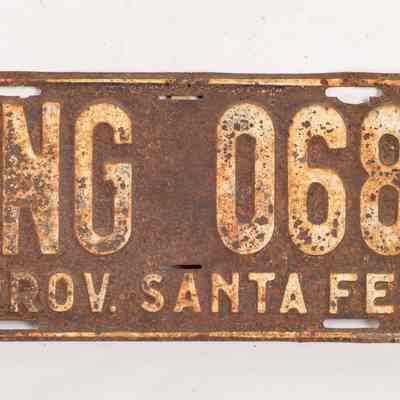 Rego Plate