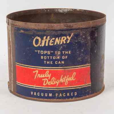 O'Henry Coffee tin