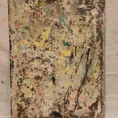 Tin sign