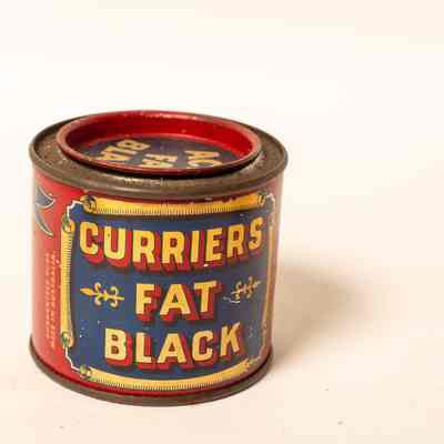 Fat Black Tins x 2