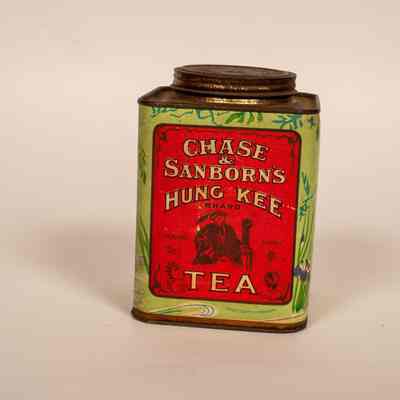 Tea tin