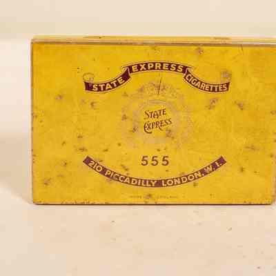 Tobacco tin