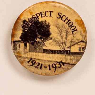 Tin badge