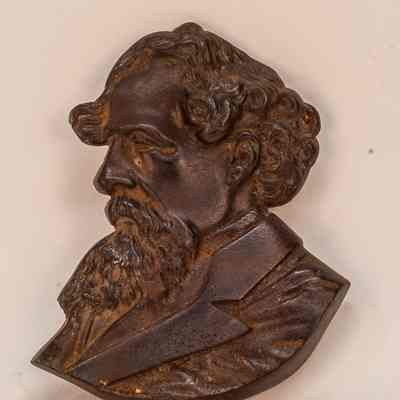 Cast Head Plaque