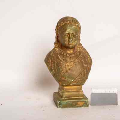 Plaster bust of Queen Victoria