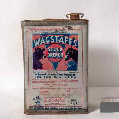 Drench tin