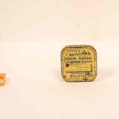Typewriter tin
