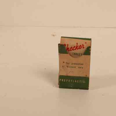 Cardboard Container of Checkers