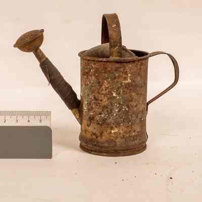 Tin watering can