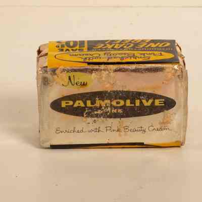 Package of Palmolive Soap in Wrapper