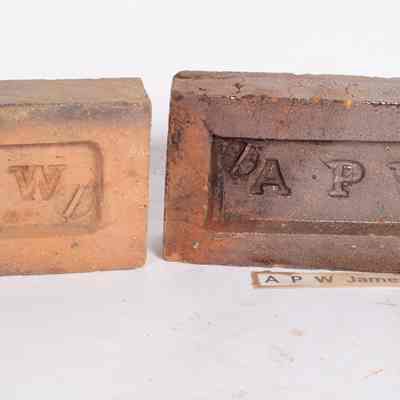 Brick stamped APW