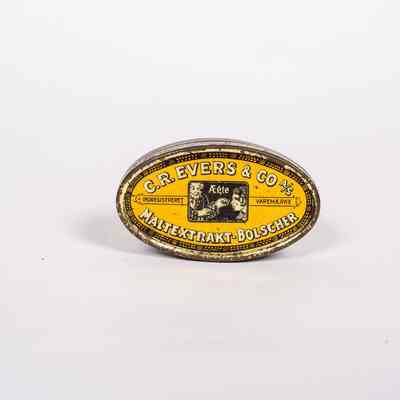Malt extract tin