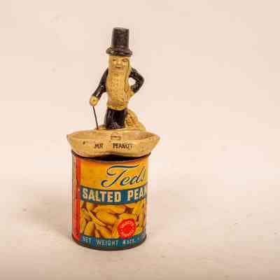 Teds salted peanut tin