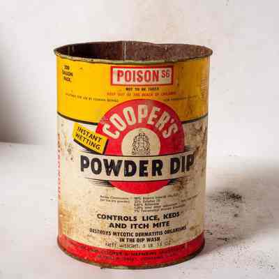 Coopers dip tin